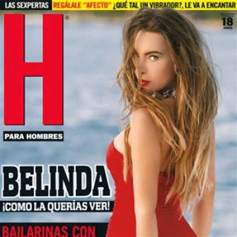 Belinda se desnuda para esta revista; mira sus sexys fotos